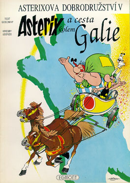 Asterix a cesta kolem Galie