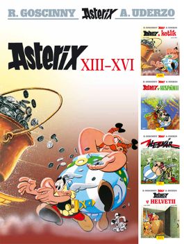 Asterix XIII-XVI, titulní obálka